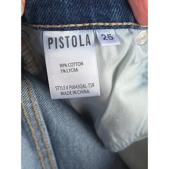 PISTOLA Cara High Waist Vintage Skinny Jeans Size 25 - Picture 9 of 10